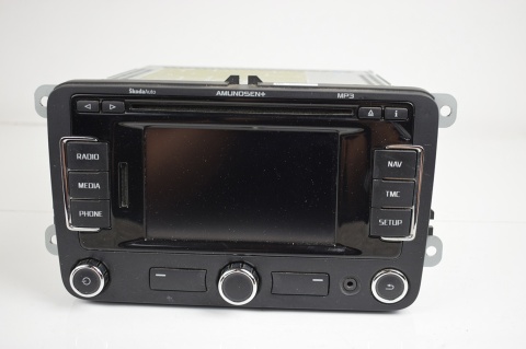 RADIO RADIOODTWARZACZ NAV SKODA SUPERB 3T0035192F RNS315