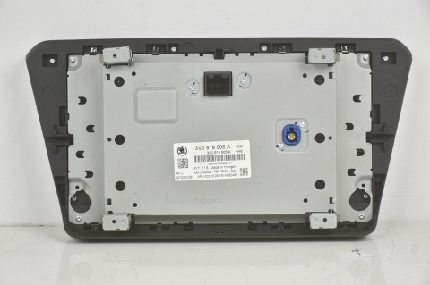 RADIO EKRAN NAWIGACJA SKODA SUPERB III 3V 3V0919605A
