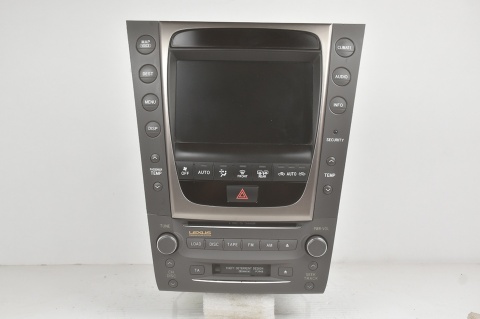 RADIO NAWIGACJA PANEL KLIMY LEXUS GS III