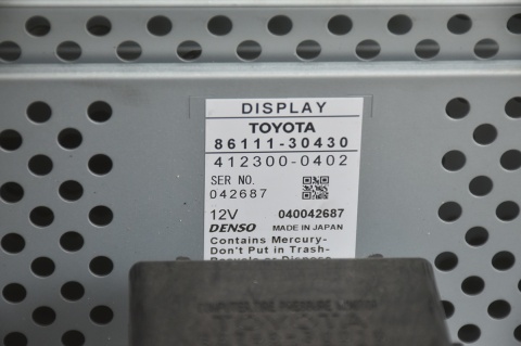 RADIO NAWIGACJA PANEL KLIMY LEXUS GS III