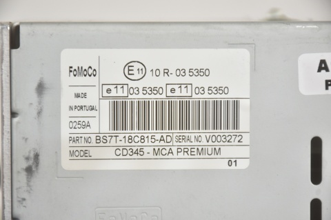 RADIOODTWARZACZ FORD SONY BS7T-18C815-AD