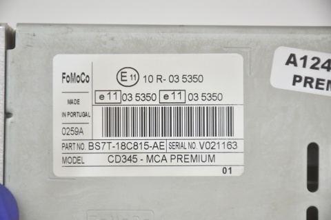 RADIOODTWARZACZ FORD SONY BS7T-18C815-AE