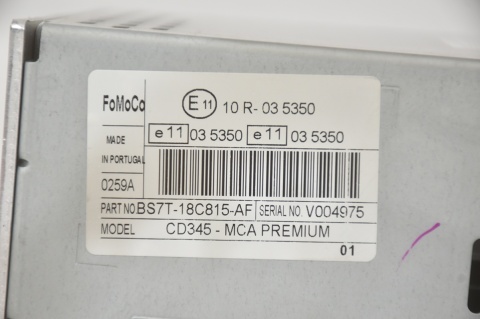 RADIOODTWARZACZ FORD SONY BS7T-18C815-AF