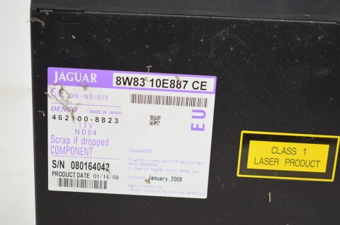 CZYTNIK NAWIGACJI DVD JAGUAR XF X250 8W8310E887CE 462100-8823