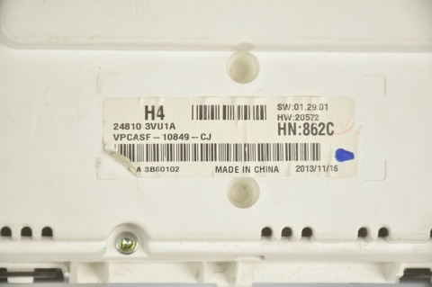 LICZNIK ZEGARY NISSAN NOTE II E12 24810-3VU1A UK