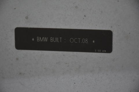 MASKA POKRYWA SILNIKA BMW 5 E60 354/7