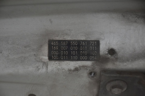 MASKA POKRYWA SILNIKA MERCEDES A W169 761