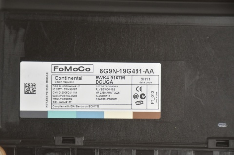 MODUŁ KOMFORTU JAGUAR XF 8G9N-19G481-AA