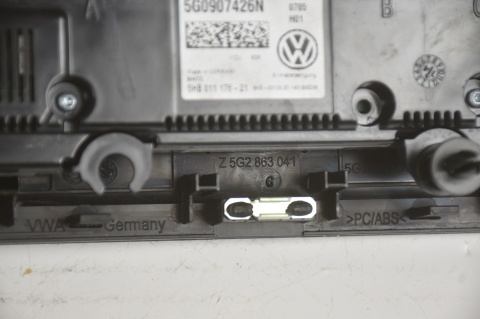PANEL KLIMATYZACJI NAWIEWU VW GOLF VII 5G0907426N