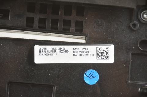 PANEL KLIMY NAWIEWU CITROEN C4 II B7 9666027177