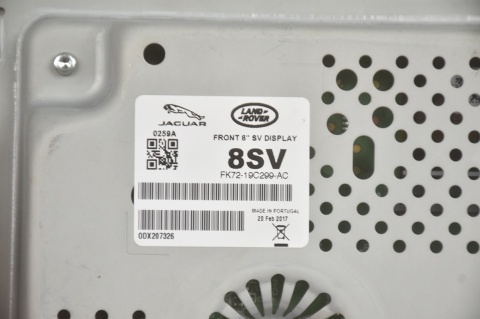 WYŚWIETLACZ EKRAN JAGUAR XE FK72-19C299-AC