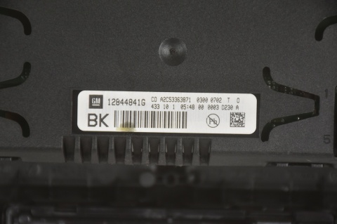 WYŚWIETLACZ EKRAN RADIA OPEL INSIGNIA A 12844841G