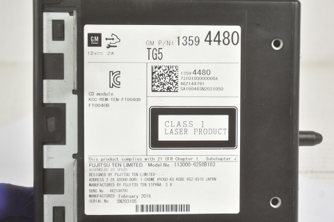 ZMIENIARKA CD OPEL INSIGNIA A 13594480