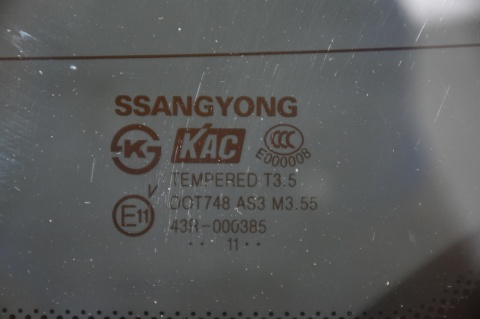 KLAPA BAGAŻNIKA TYLNA TYŁ SSANGYONG KORANDO III 3