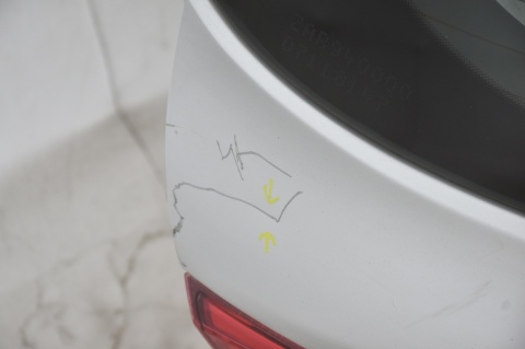 KLAPA TYLNA TYŁ ALFA ROMEO GIULIETTA 620B GRIGIO ARGENTO