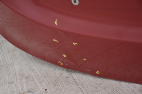 KLAPA TYLNA TYŁ CHRYSLER LANCIA YPSILON III 111/A