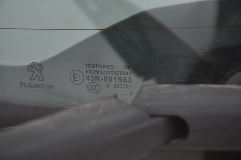 KLAPA TYLNA TYŁ PEUGEOT 208