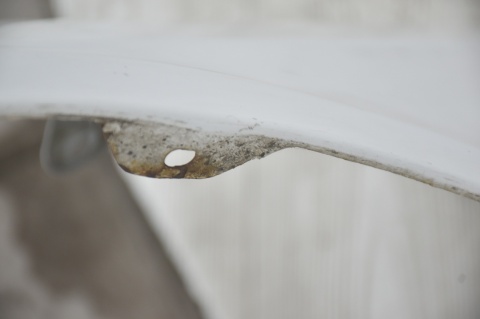 BŁOTNIK PRZEDNI PRZÓD LEWY AUDI A3 8P II LY9C