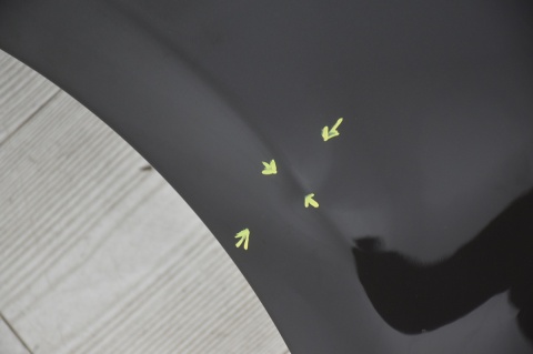 BŁOTNIK PRZEDNI PRZÓD LEWY VW GOLF VI