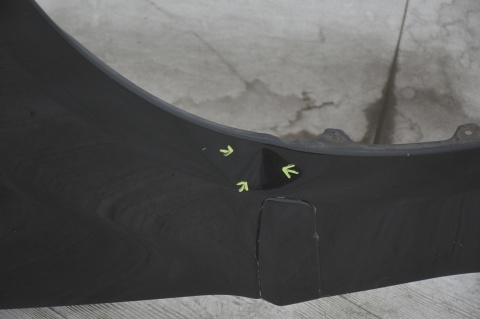 BŁOTNIK PRZEDNI PRZÓD PRAWY FORD GALAXY II G6 MK3