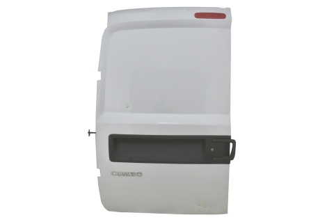 DRZWI TYLNE TYŁ LEWE OPEL COMBO III D FIAT DOBLO II SREBRNE