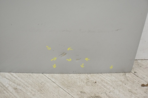 DRZWI TYLNE TYŁ LEWE OPEL COMBO III D FIAT DOBLO II SREBRNE