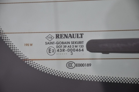 KLAPA TYLNA TYŁ RENAULT GRAND SCENIC III