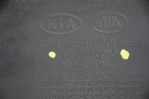 ZDERZAK PRZEDNI PRZÓD KIA CARENS III