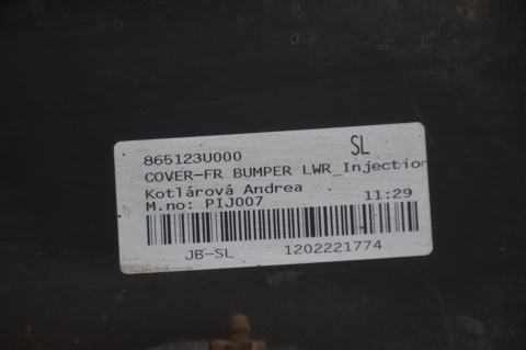 ZDERZAK PRZEDNI PRZÓD KIA SPORTAGE III