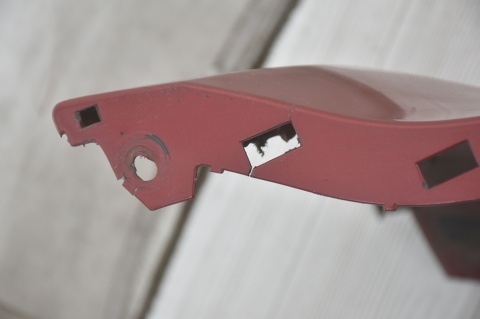 ZDERZAK PRZÓD RENAULT MEGANE II LIFT TEB76