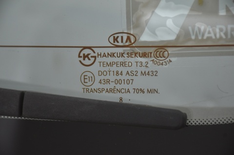 KLAPA TYLNA TYŁ KIA CARENS III SZYBA