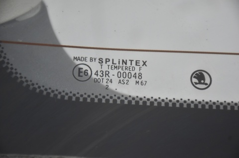 KLAPA TYLNA TYŁ SKODA FABIA I KOMBI SZYBA