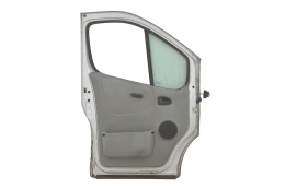 DRZWI PRZEDNIE PRZÓD LEWE RENAULT TRAFIC II VIVARO SREBRNE