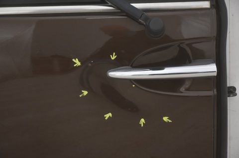 DRZWI TYLNIE TYŁ LEWE MINI R55 CLUBMAN