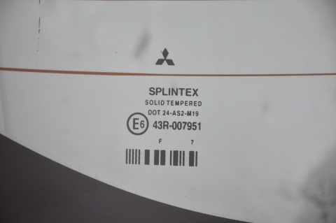 KLAPA TYLNA TYŁ MITSUBISHI COLT VI 3D SZYBA 51D