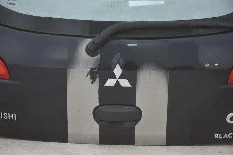 KLAPA TYLNA TYŁ MITSUBISHI COLT VI 3D SZYBA 51D