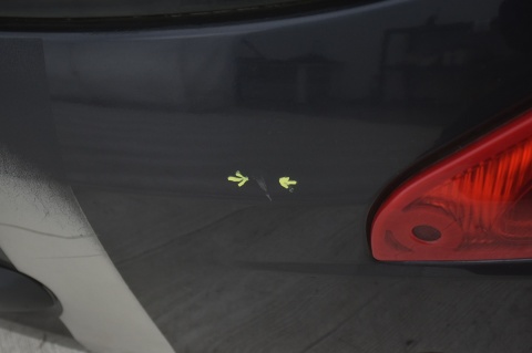 KLAPA TYLNA TYŁ MITSUBISHI COLT VI 3D SZYBA 51D