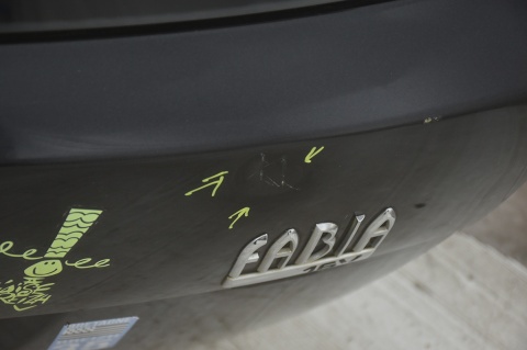 KLAPA TYLNA TYŁ SKODA FABIA I HB SZYBA