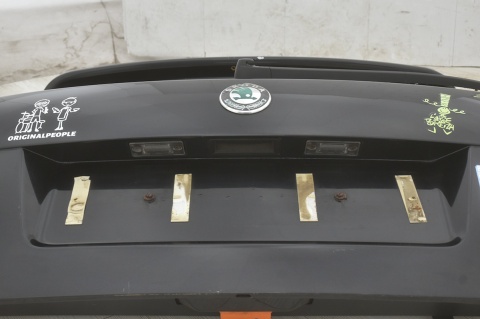 KLAPA TYLNA TYŁ SKODA FABIA I HB SZYBA