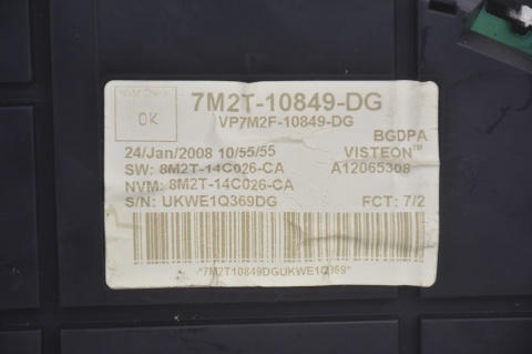 LICZNIK FORD MONDEO MK4 S-MAX MK1 GALAXY MK3 UK 7M2T-10849-DG