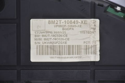 LICZNIK FORD MONDEO MK4 S-MAX MK1 GALAXY MK3 UK 8M2T-10849-XE