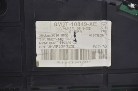 LICZNIK FORD MONDEO MK4 S-MAX MK1 GALAXY MK3 UK 8M2T-10849-XE