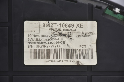 LICZNIK FORD MONDEO MK4 S-MAX MK1 GALAXY MK3 UK 8M2T-10849-XE