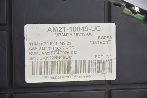 LICZNIK FORD MONDEO MK4 S-MAX MK1 GALAXY MK3 UK AM2T-10849-UC