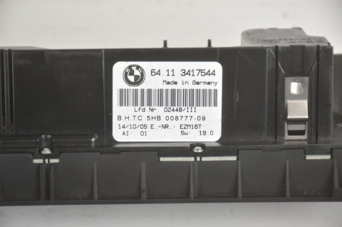 PANEL KLIMATYZACJI BMW X3 E83 3417544