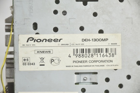 RADIO CD MP3 PIONEER DEH-1300MP