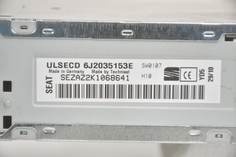 RADIO CD MP3 SEAT IBIZA IV 6J2035153E