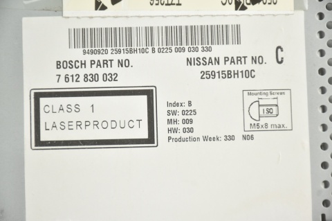 RADIO NAWIGACJA NISSAN QASHQAI J10 LIFT