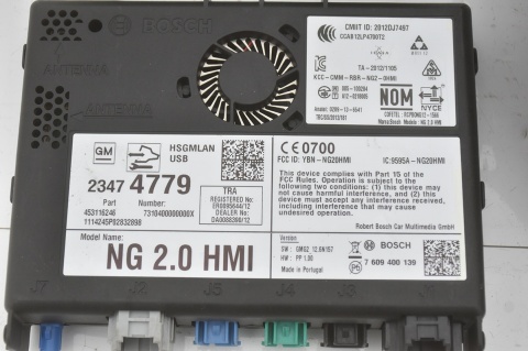 RADIO NAWIGACJA WYŚWIETLACZ ZESTAW OPEL INSIGNIA A LIFT 90924576