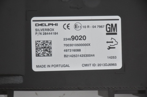 RADIO NAWIGACJA WYŚWIETLACZ ZESTAW OPEL INSIGNIA A LIFT HMI